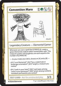 Convention Maro - Mystery Booster: Convention Edition Exclusives - Magic: The Gathering card