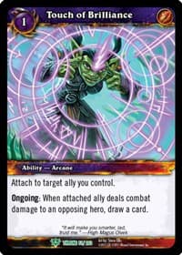 Touch of Brilliance - Throne of the Tides - WoW card