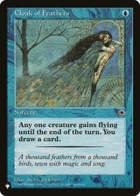 Cloak of Feathers - The List Reprints - Magic: The Gathering card