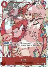 Uta - OP01-005 (Premium Card Collection -Uta-) - One Piece Promotion Cards - One Piece Card Game card