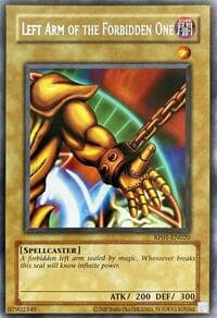 Left Arm of the Forbidden One - Retro Pack (2020 Date Reprint) - YuGiOh card