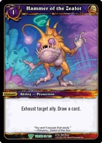 Hammer of the Zealot - Throne of the Tides - WoW card