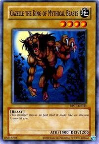 Gazelle the King of Mythical Beasts - Retro Pack (2020 Date Reprint) - YuGiOh card