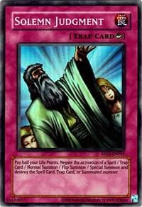 Solemn Judgment - Retro Pack (2020 Date Reprint) - YuGiOh card
