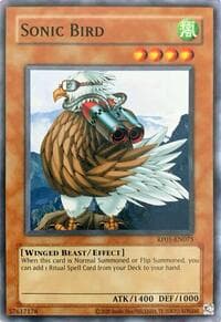 Sonic Bird - Retro Pack (2020 Date Reprint) - YuGiOh card