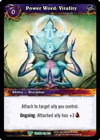Power Word: Vitality - Throne of the Tides - WoW card