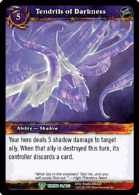 Tendrils of Darkness - Throne of the Tides - WoW card