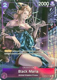 Black Maria (Premium Card Collection -BANDAI CARD GAMES Fest. 23-24 Edition-) - One Piece Promotion Cards - One Piece Card Game card