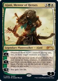 Ajani, Mentor of Heroes (Deluxe Commander Kit) - Unique and Miscellaneous Promos - Magic: The Gathering card