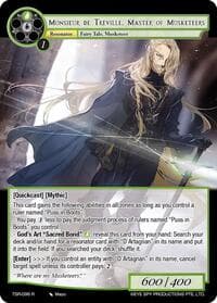 Monsieur De Treville, Master Of Musketeers - The Battle at the Sacred Ruins - Force of Will card