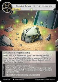 Broken Mask Of The Crusader - The Battle at the Sacred Ruins - Force of Will card