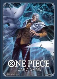 One Piece Card Game Official Sleeves: Assortment 7 - Silvers Rayleigh (70-Pack) - Bandai Card Sleeves - Card Sleeves card