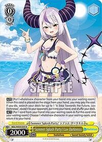 Summer Splash Party! La+ Darknesss - hololive production Summer Collection Premium Booster - Weiss Schwarz card