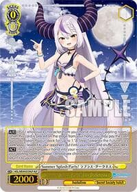 Summer Splash Party! La+ Darknesss (HLP) - hololive production Summer Collection Premium Booster - Weiss Schwarz card