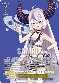 Summer Splash Party! La+ Darknesss (SP) - hololive production Summer Collection Premium Booster - Weiss Schwarz card