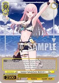 Summer Splash Party! Mori Calliope (HLP) - hololive production Summer Collection Premium Booster - Weiss Schwarz card