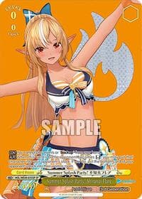 Summer Splash Party! Shiranui Flare (SP) - hololive production Summer Collection Premium Booster - Weiss Schwarz card