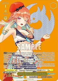 Summer Splash Party! Takanashi Kiara (SP) - hololive production Summer Collection Premium Booster - Weiss Schwarz card