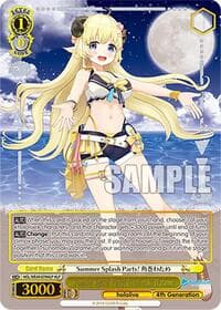 Summer Splash Party! Tsunomaki Watame (HLP) - hololive production Summer Collection Premium Booster - Weiss Schwarz card