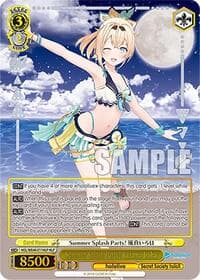 Summer Splash Party! Kazama Iroha (HLP) - hololive production Summer Collection Premium Booster - Weiss Schwarz card