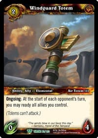 Windguard Totem - Throne of the Tides - WoW card