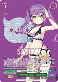 Summer Splash Party! Tokoyami Towa (SP) - hololive production Summer Collection Premium Booster - Weiss Schwarz card