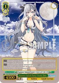 Summer Splash Party! Vestia Zeta (HLP) - hololive production Summer Collection Premium Booster - Weiss Schwarz card