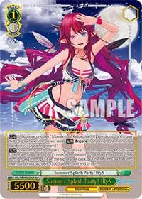 Summer Splash Party! IRyS (HLP) - hololive production Summer Collection Premium Booster - Weiss Schwarz card