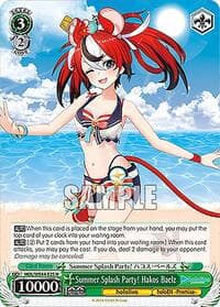 Summer Splash Party! Hakos Baelz - hololive production Summer Collection Premium Booster - Weiss Schwarz card