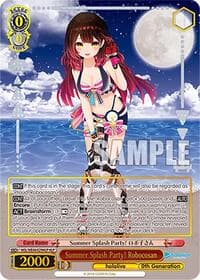 Summer Splash Party! Robocosan (HLP) - hololive production Summer Collection Premium Booster - Weiss Schwarz card