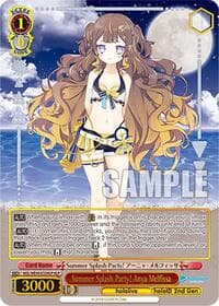Summer Splash Party! Anya Melfissa (HLP) - hololive production Summer Collection Premium Booster - Weiss Schwarz card