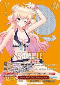 Summer Splash Party! Momosuzu Nene (SP) - hololive production Summer Collection Premium Booster - Weiss Schwarz card