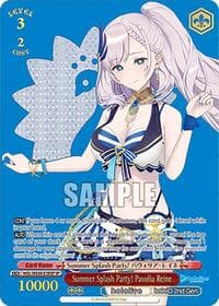 Summer Splash Party! Pavolia Reine (SP) - hololive production Summer Collection Premium Booster - Weiss Schwarz card