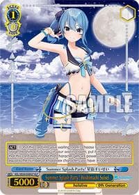 Summer Splash Party! Hoshimachi Suisei (HLP) - hololive production Summer Collection Premium Booster - Weiss Schwarz card