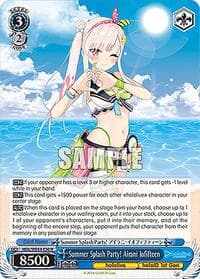Summer Splash Party! Airani Iofifteen - hololive production Summer Collection Premium Booster - Weiss Schwarz card