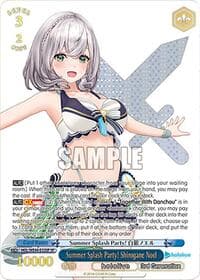Summer Splash Party! Shirogane Noel (SP) - hololive production Summer Collection Premium Booster - Weiss Schwarz card