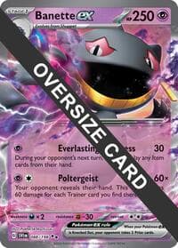 Banette ex - Jumbo Cards - Pokemon card