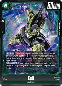 Cell (Tournament Pack 03) - Tournament and Championship Promos - Dragon Ball Super: Fusion World card