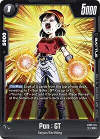 Pan : GT (Tournament Pack 03) - Tournament and Championship Promos - Dragon Ball Super: Fusion World card