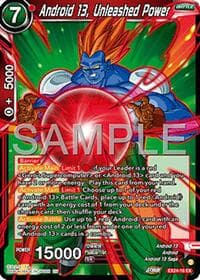 Android 13, Unleashed Power - Expansion Deck Box Set 24: Premium 7th Anniversary Box 2024 - Dragon Ball Super: Masters card