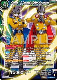 Gamma 1 & Gamma 2, Stand-Up Heroes - Expansion Deck Box Set 24: Premium 7th Anniversary Box 2024 - Dragon Ball Super: Masters card