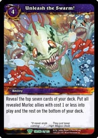 Unleash the Swarm! - Throne of the Tides - WoW card