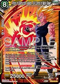Prince of Destruction Vegeta, Full Control of Majin Power - Expansion Deck Box Set 24: Premium 7th Anniversary Box 2024 - Dragon Ball Super: Masters card