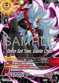 Demon God Towa, Emergence of Greater Chaos - Expansion Deck Box Set 24: Premium 7th Anniversary Box 2024 - Dragon Ball Super: Masters card