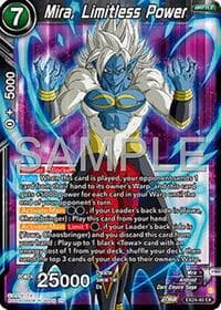 Mira, Limitless Power - Expansion Deck Box Set 24: Premium 7th Anniversary Box 2024 - Dragon Ball Super: Masters card