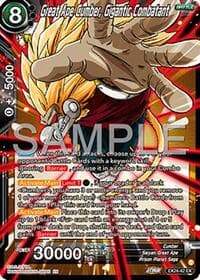 Great Ape Cumber, Gigantic Combatant - Expansion Deck Box Set 24: Premium 7th Anniversary Box 2024 - Dragon Ball Super: Masters card