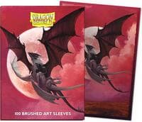 Dragon Shield Brushed Art Sleeves - Valentines 2024 (100-Pack) - Dragon Shield Card Sleeves - Card Sleeves card