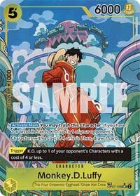 Monkey.D.Luffy (TR) - Two Legends - One Piece Card Game card