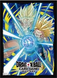 Dragon Ball Super CCG: Premium 7th Anniversary Box 2024 Card Sleeves - Father-Son Kamehameha (66-Pack) - Bandai Card Sleeves - Card Sleeves card