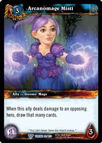 Arcanomage Misti - Throne of the Tides - WoW card